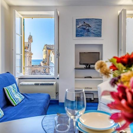 Casa Marina Relax Con Vista Sul Mare Lägenhet Camogli Exteriör bild