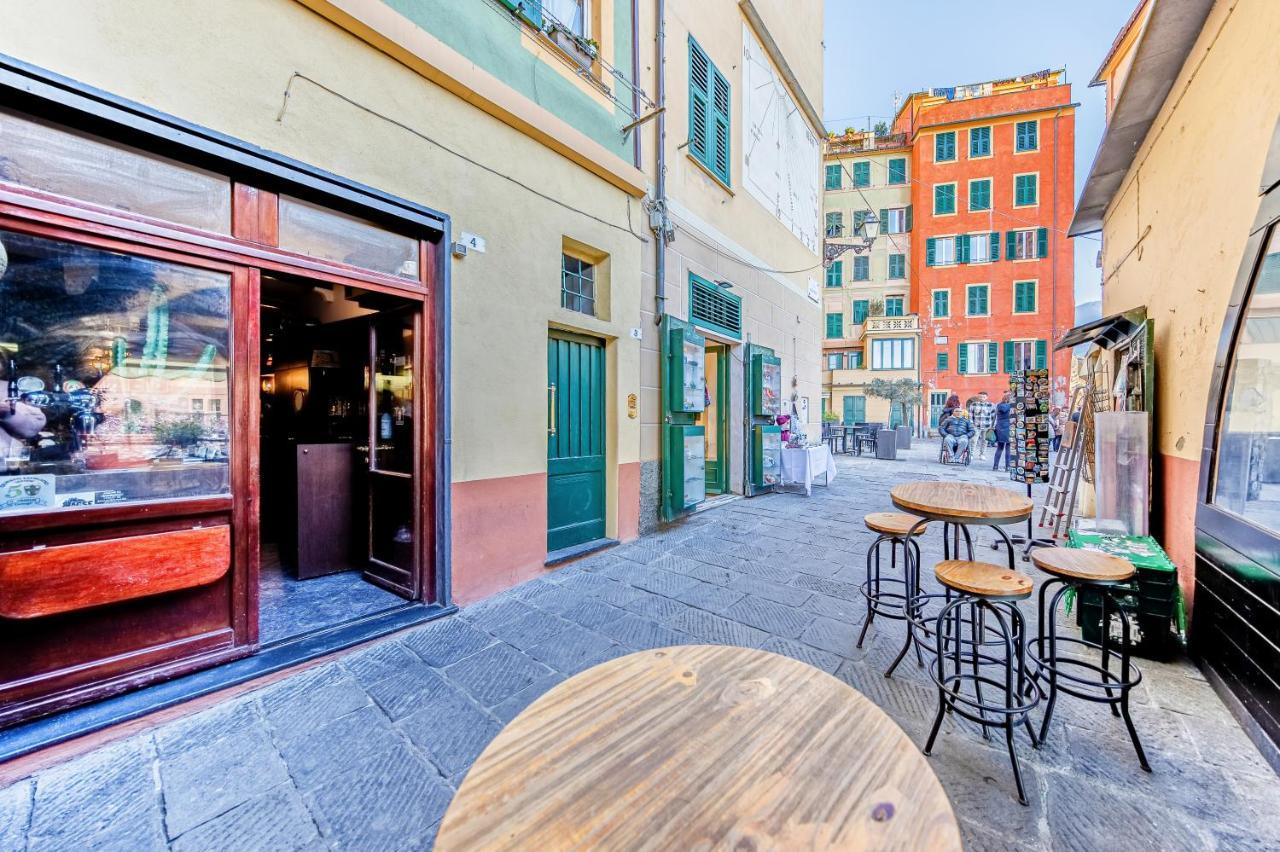 Casa Marina Relax Con Vista Sul Mare Lägenhet Camogli Exteriör bild